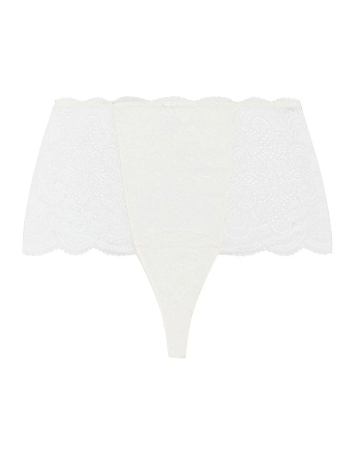 Ophelia Shorty in Ivory image 4