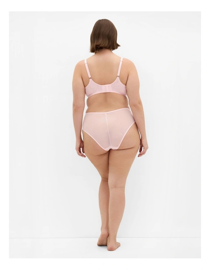 Poppy Underwire Bra in Pink Icing image 2