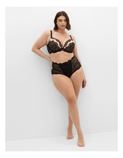 Ophelia Push Up Bra in Black