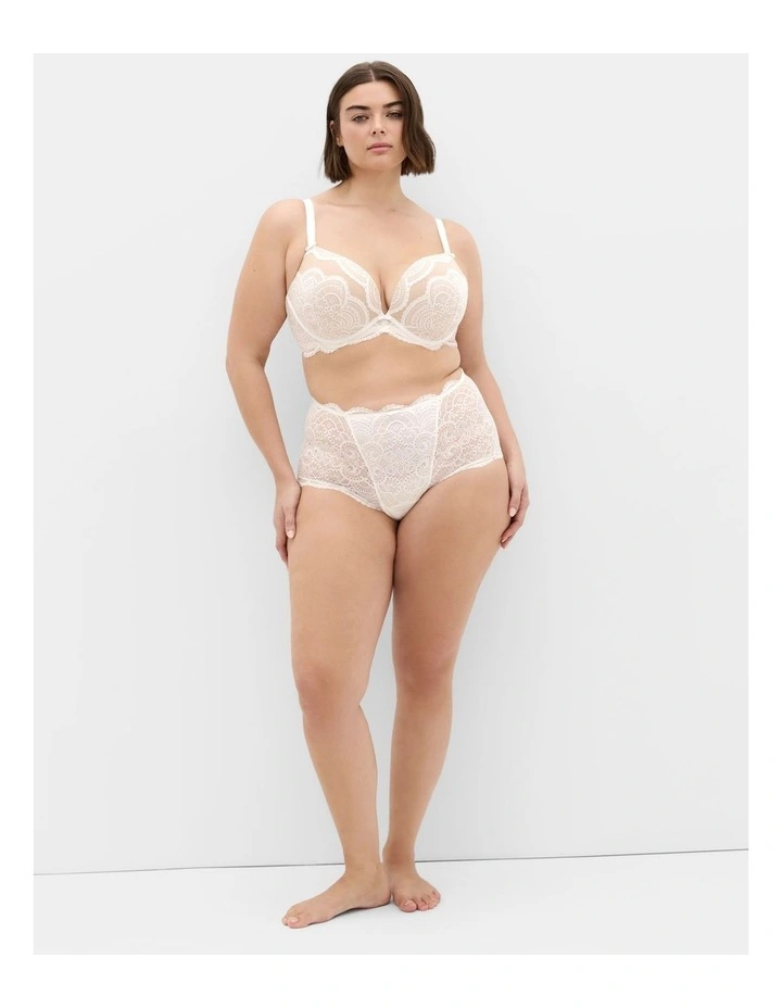Ophelia Push Up Bra in Ivory image 1
