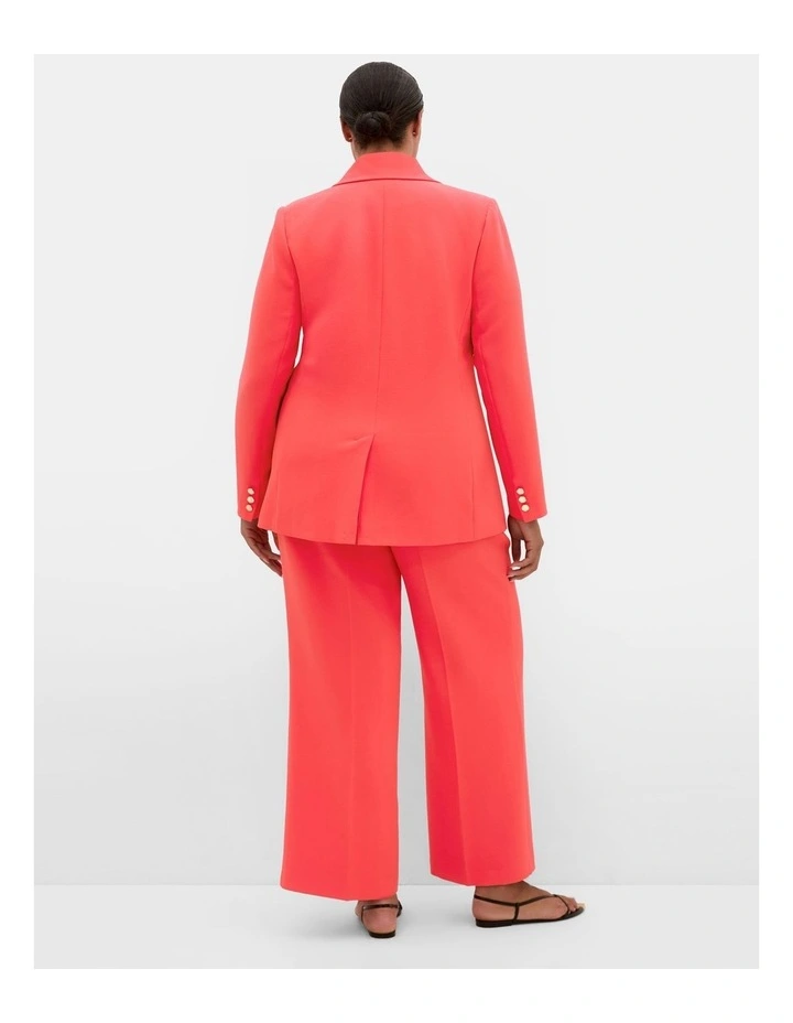 Ella Relaxed Blazer in Watermelon image 2