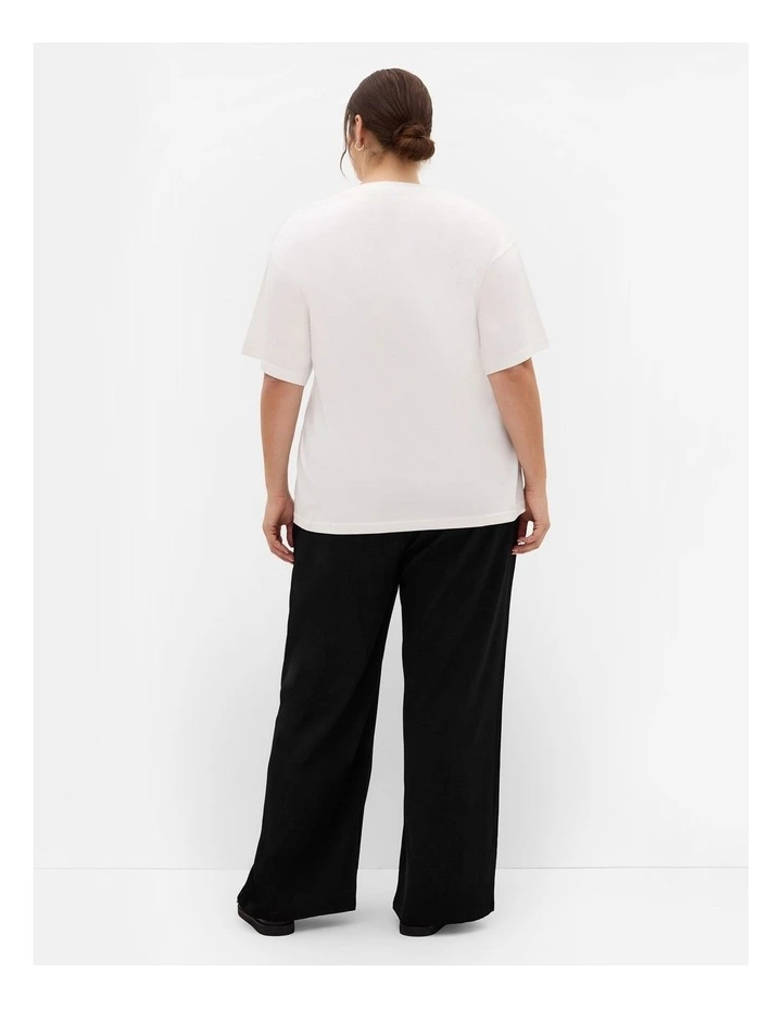 Laid Back Monaco Tee in Ivory image 2