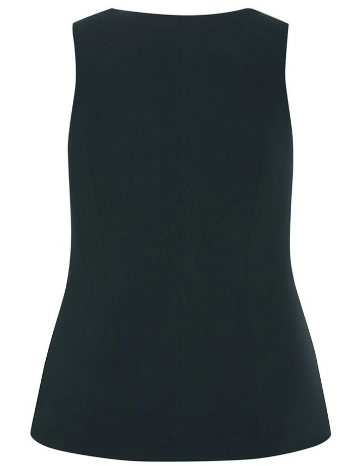 Abbie Vest in Deep Emerald image 4