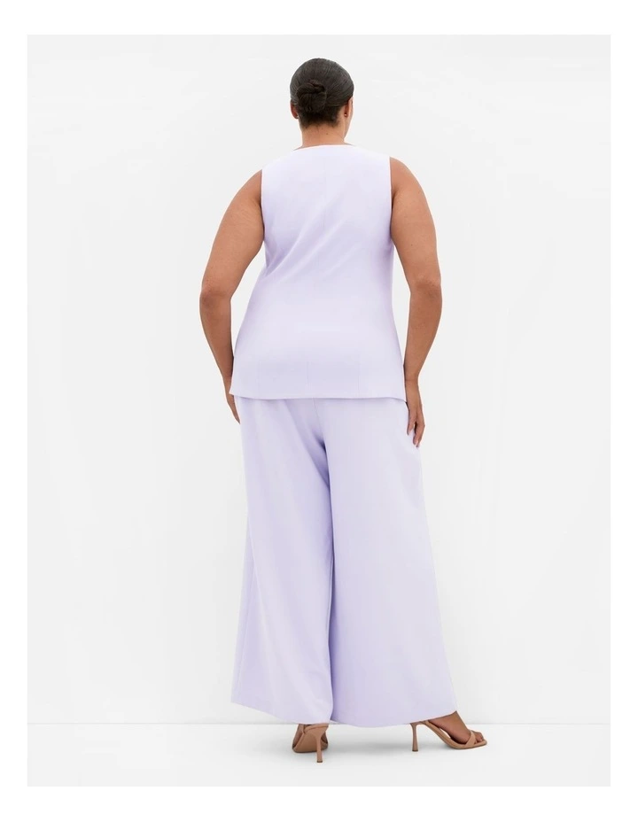 Abbie Vest in Lilac image 2
