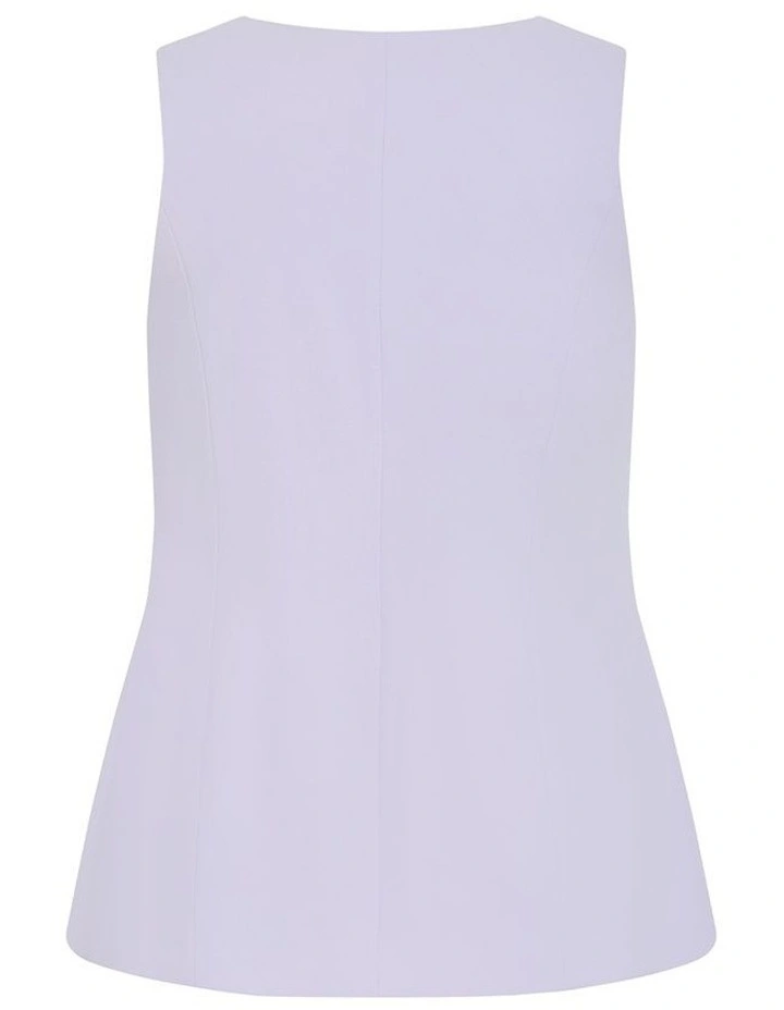 Abbie Vest in Lilac image 4