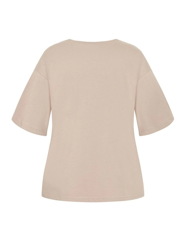 Laid Back Cali Tee in Stone image 4