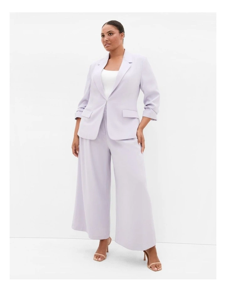 Abbie Fully Lined Wide Leg Pant in Lilac image 1