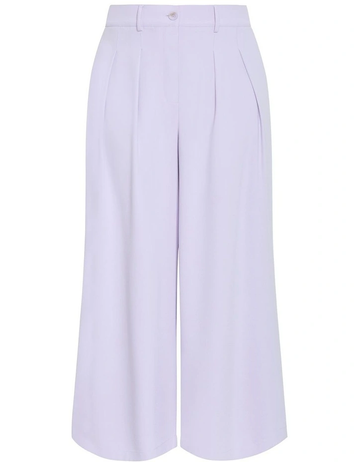 Abbie Fully Lined Wide Leg Pant in Lilac image 3