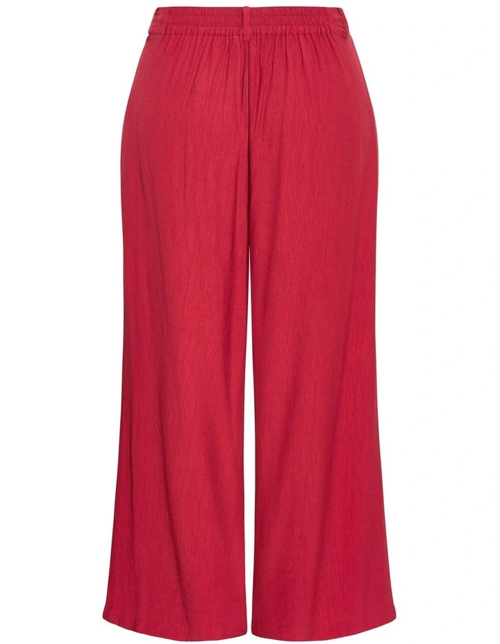 Aria Tailored Wide Leg Pant in Sienna image 5