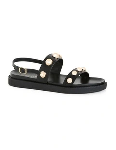 Wide Fit Wren Sandal in Black