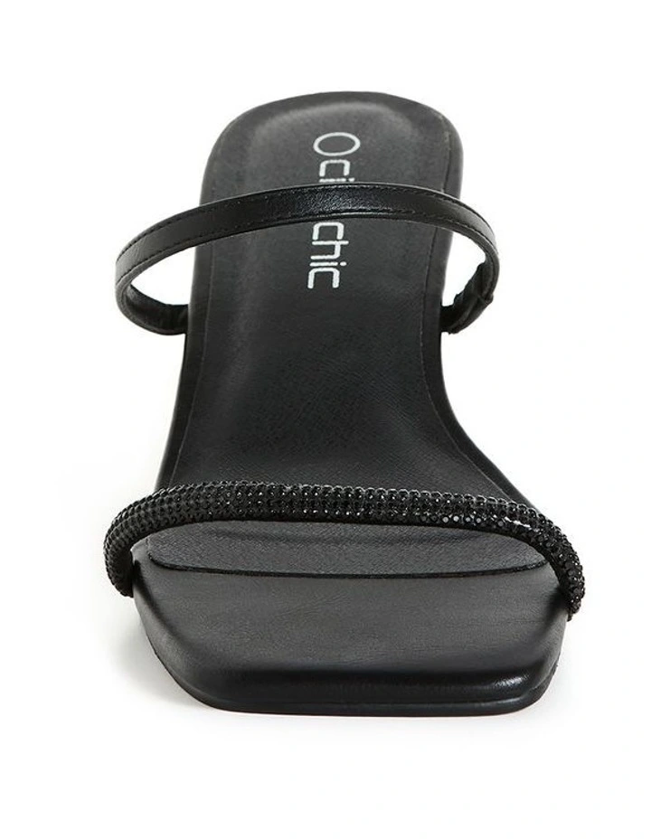 Wide Fit Keira Heel in Black image 4