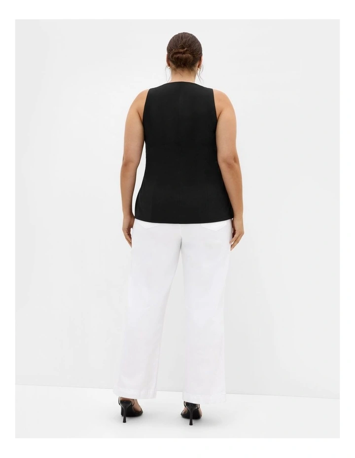 Jaz Vest in Black image 2