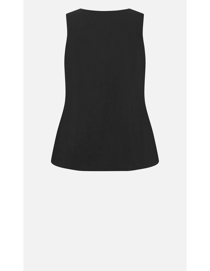 Jaz Vest in Black image 4