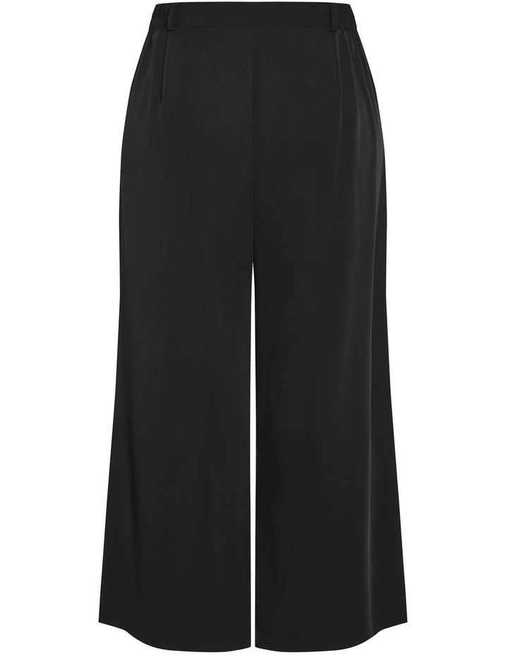 Jordan Wide Leg Petite Pant in Black image 4