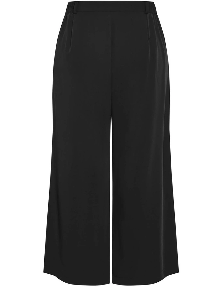 Jordan Wide Leg Petite Pant in Black image 6