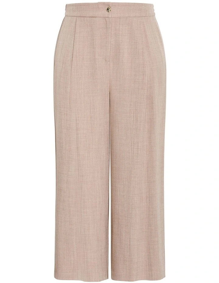Luci Wide Leg Pant in Latte image 4