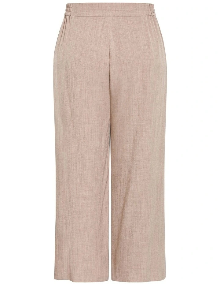 Luci Wide Leg Pant in Latte image 5