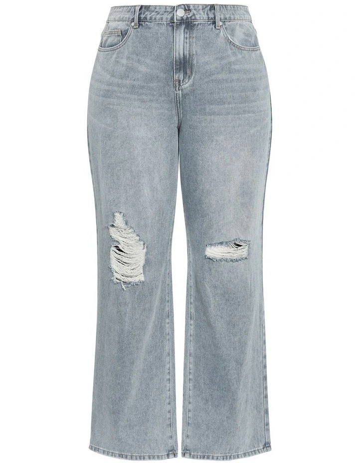 Harley Fit Harriet Wide Leg Jean in Dirty Wash image 3