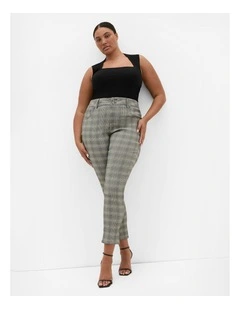Bengaline Check Pant in Black