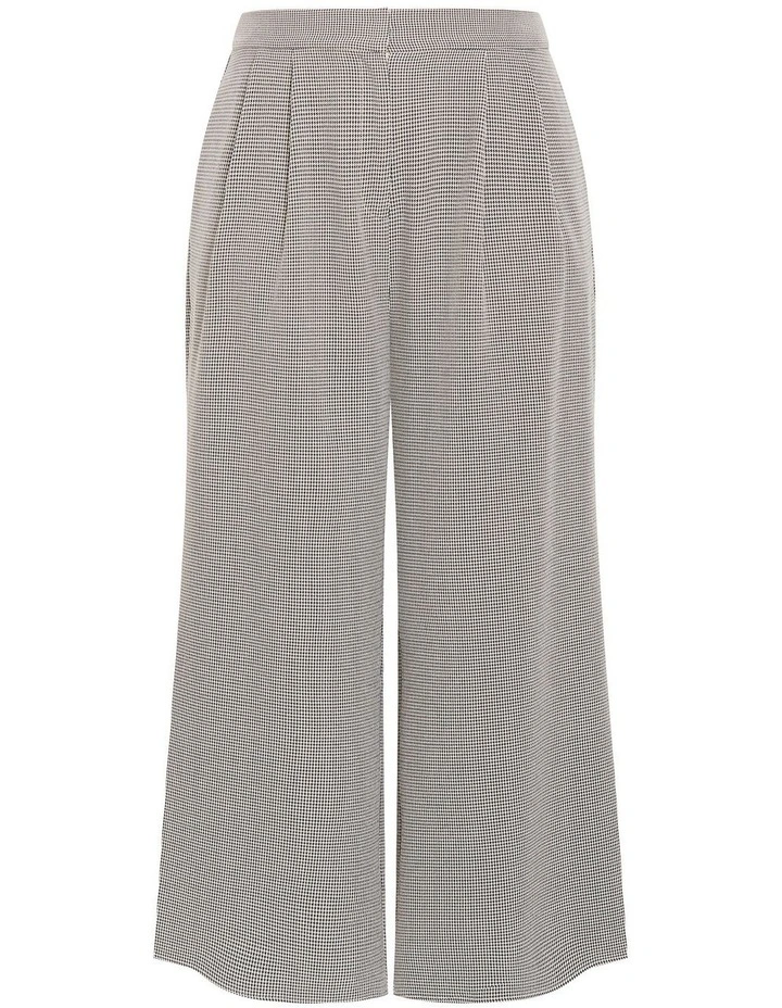 Hailey Check Pant in Grey image 3