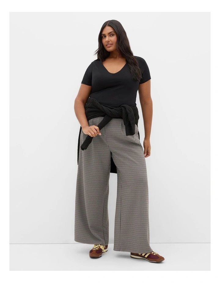 Tiana Plaid Pant in Multi image 1