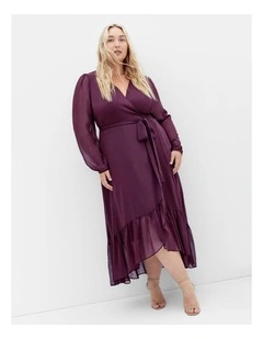 Instinct Maxi Dress in Spiced Plum