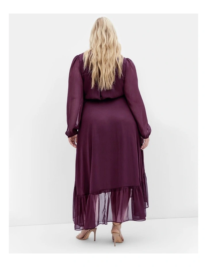 Instinct Maxi Dress in Spiced Plum image 2