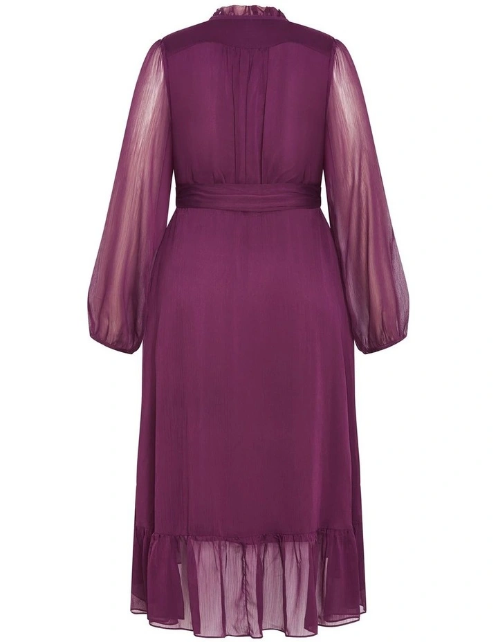 Instinct Maxi Dress in Spiced Plum image 4