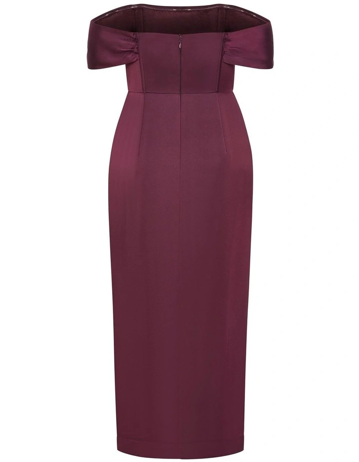 Forbidden Love Maxi Dress in Mulberry image 4