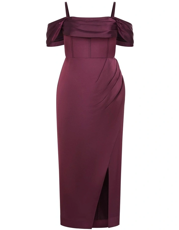 Forbidden Love Maxi Dress in Mulberry image 5
