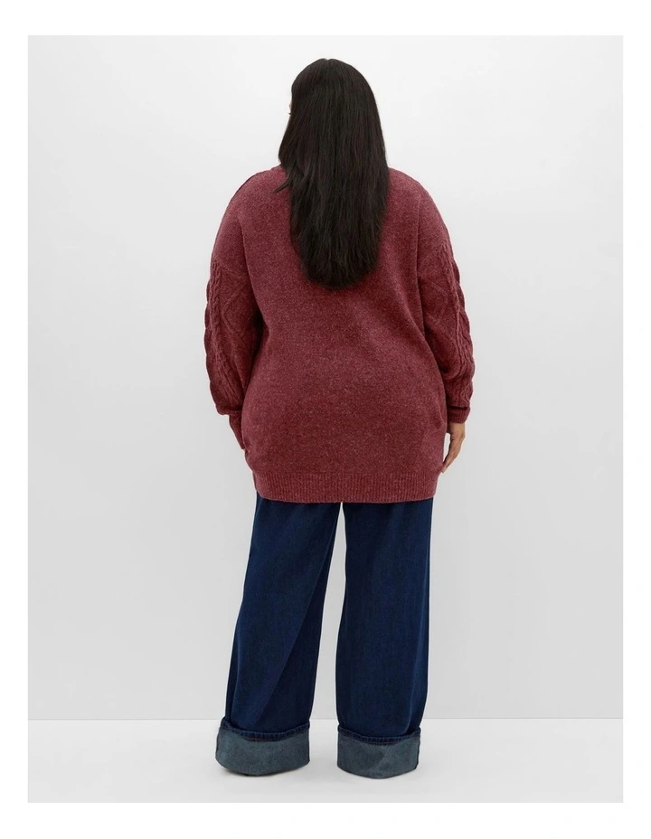 Jojo Jumper in Wine image 2
