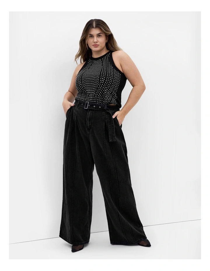 Urban Soul Top in Black image 1