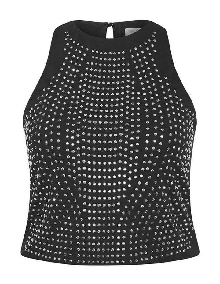 Urban Soul Top in Black image 3