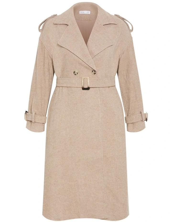 Nadia Trench in Caramel image 3