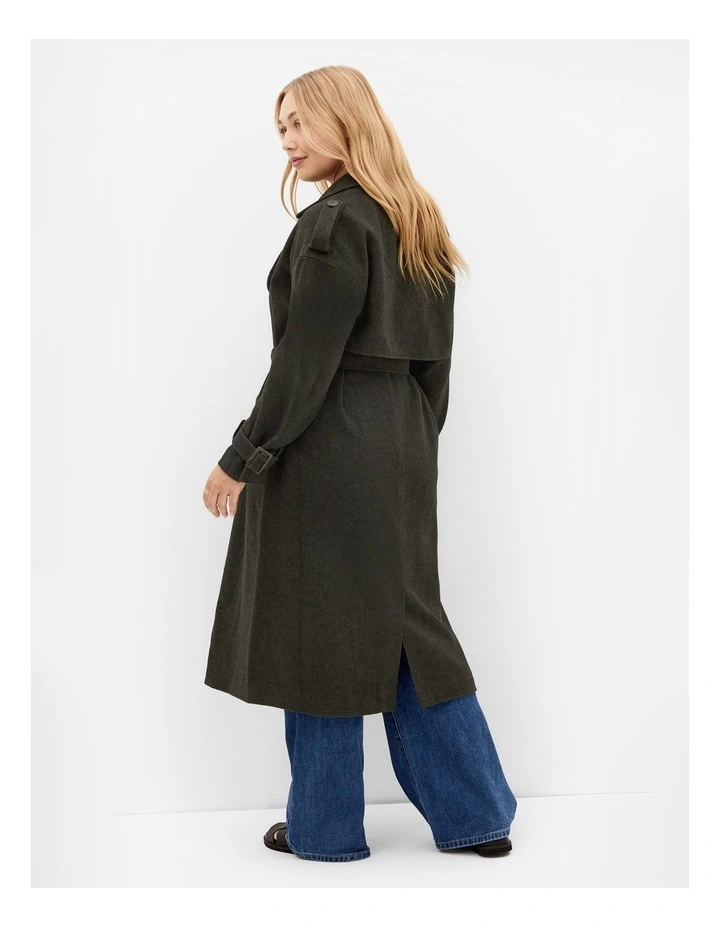 Nadia Trench in Hunter Green image 2