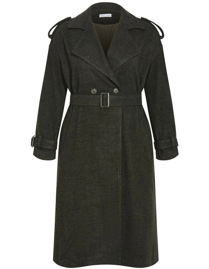 Nadia Trench in Hunter Green image 4
