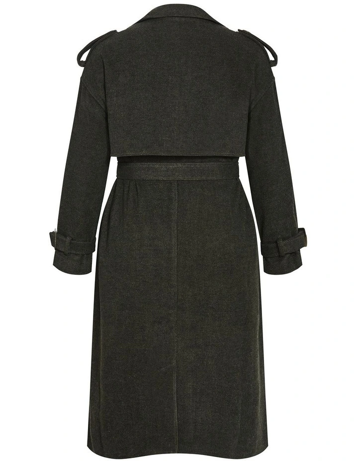 Nadia Trench in Hunter Green image 5