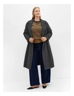 Anita Melton Coat in Charcoal