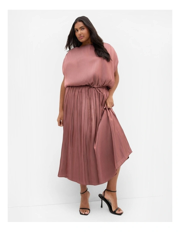 Camilla Hem Detail Top in Desert Rose image 3