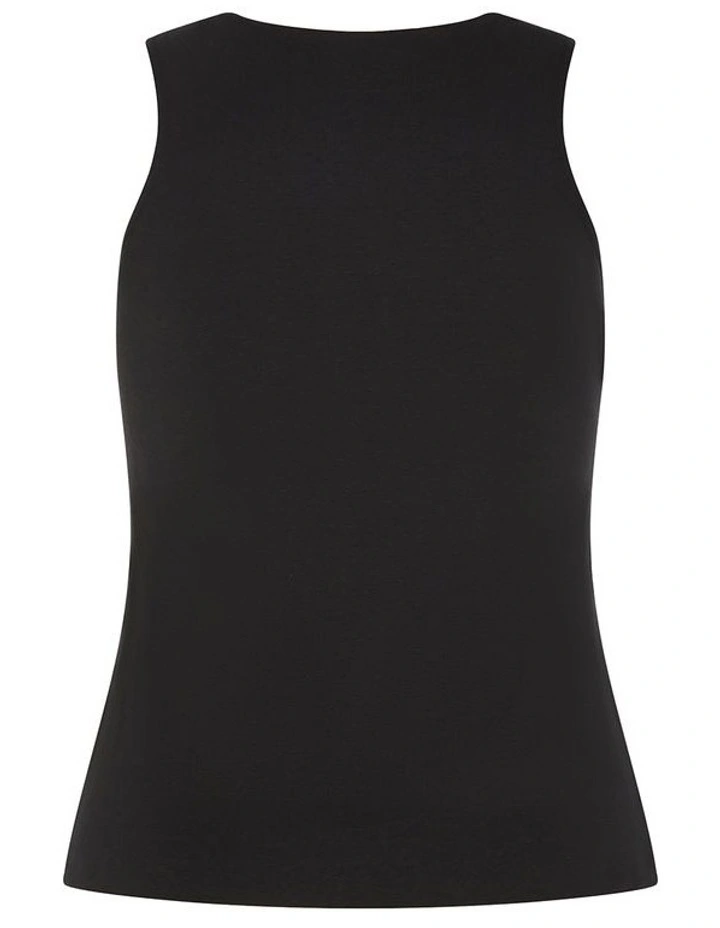 Ally Tank Top in Black image 4