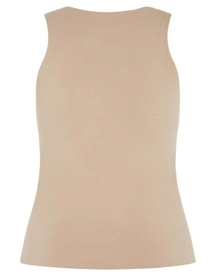 Ally Tank Top in Stone image 4