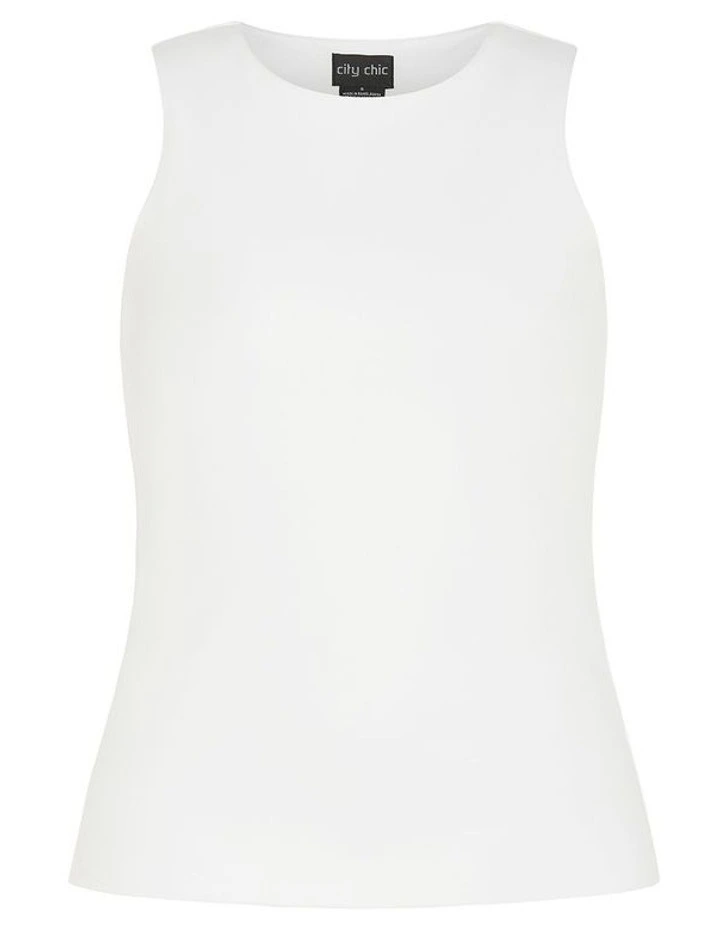 Ally Tank Top in White image 3
