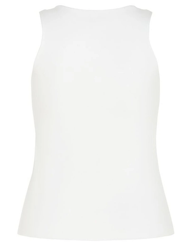 Ally Tank Top in White image 4