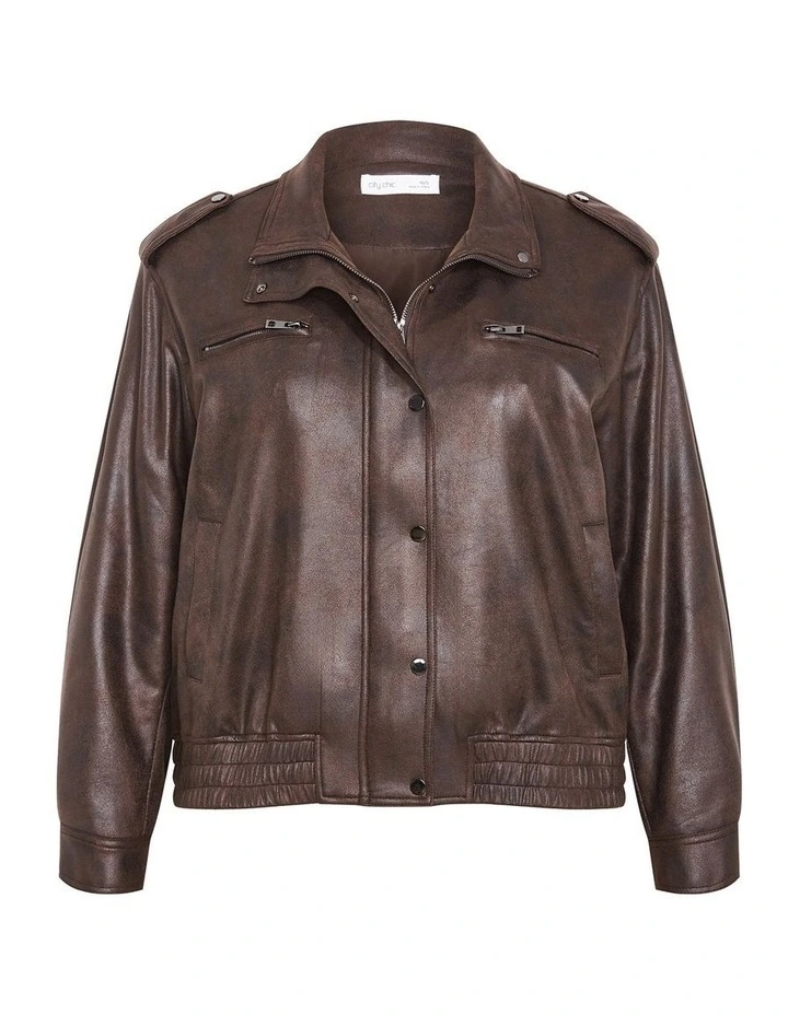 Jorja Jacket in Chocolate image 3