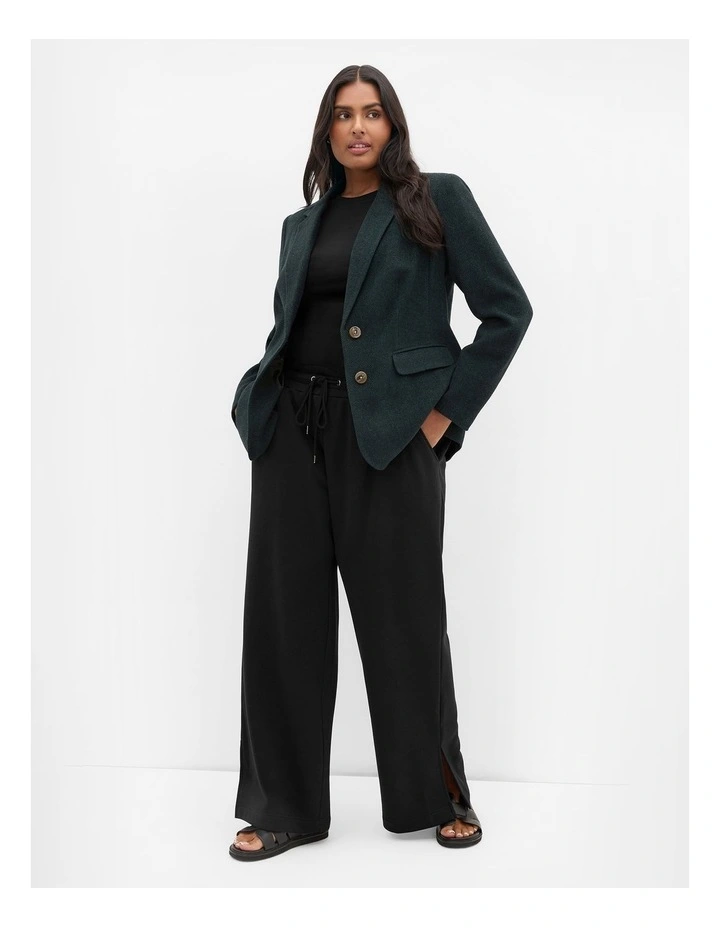 Oxford Melton Jacket in Hunter Green image 1
