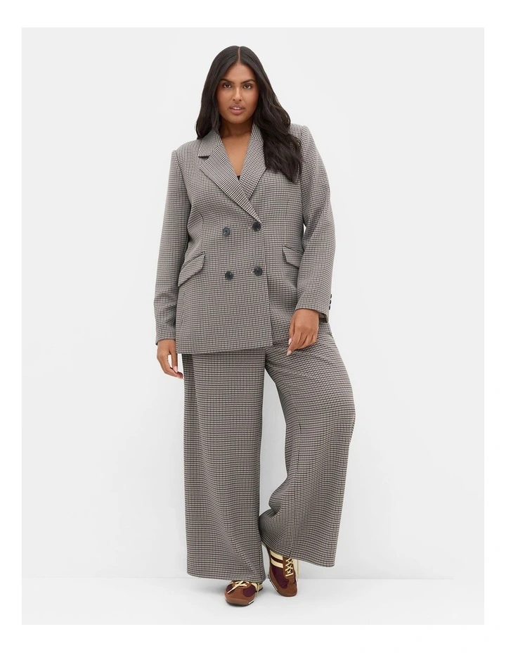 Tiana Plaid Blazer in Multi image 1