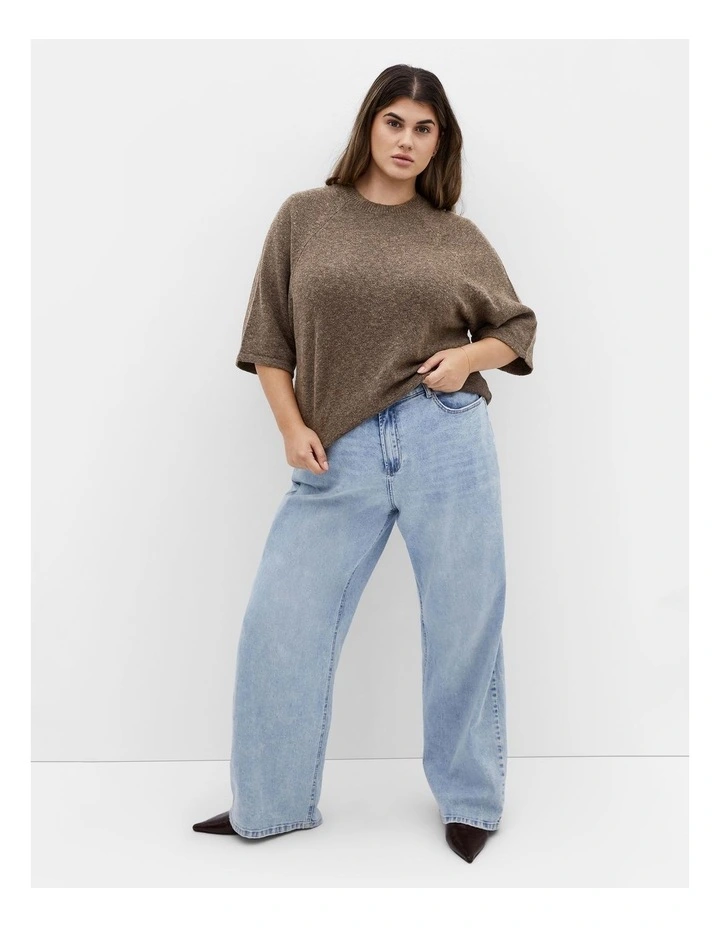 True Knit Top in Walnut image 1