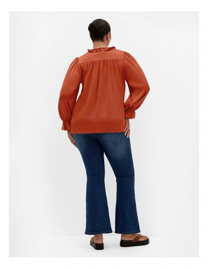 Maia Top in Toffee image 2