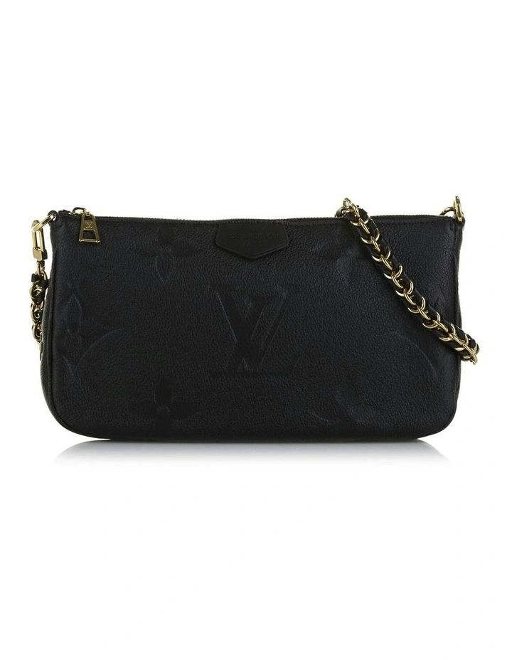 Monogram Empriente Pochette Felicie With Detachable Chain Strap in Black image 1