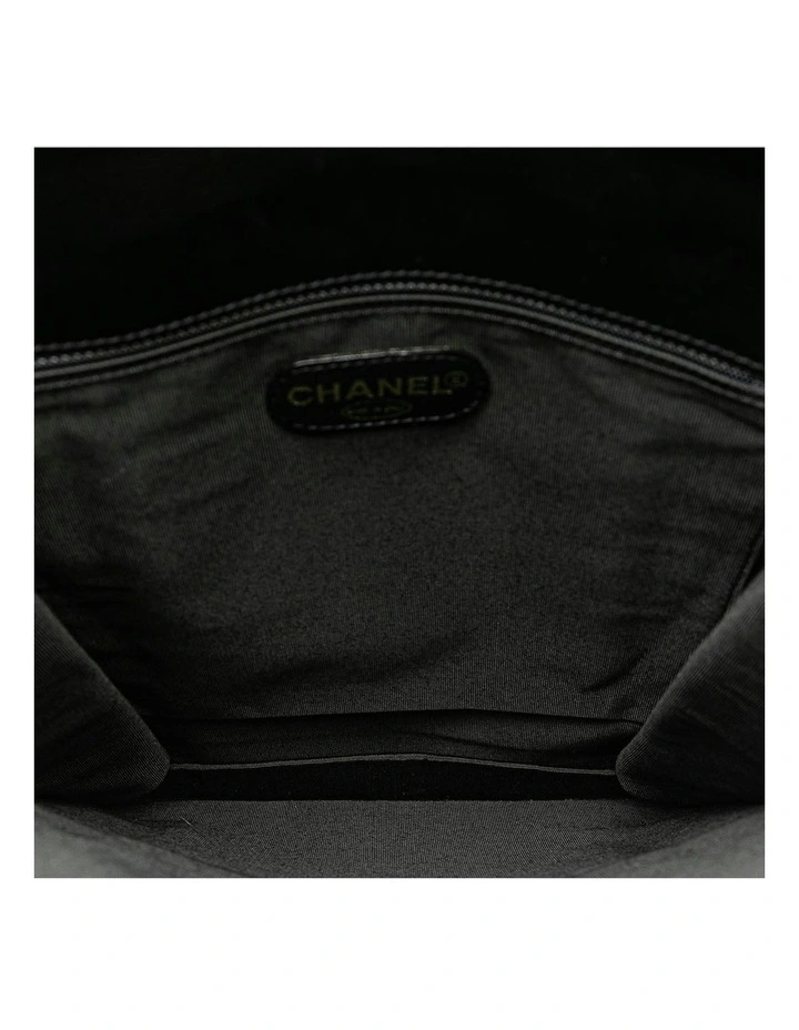 Lambskin Leather Backpack with Magnetic Closure and Interior Zip Pocket Pre-Loved image 4